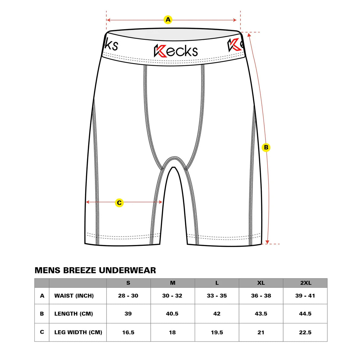Yellow Breeze Mens Boxer Shorts