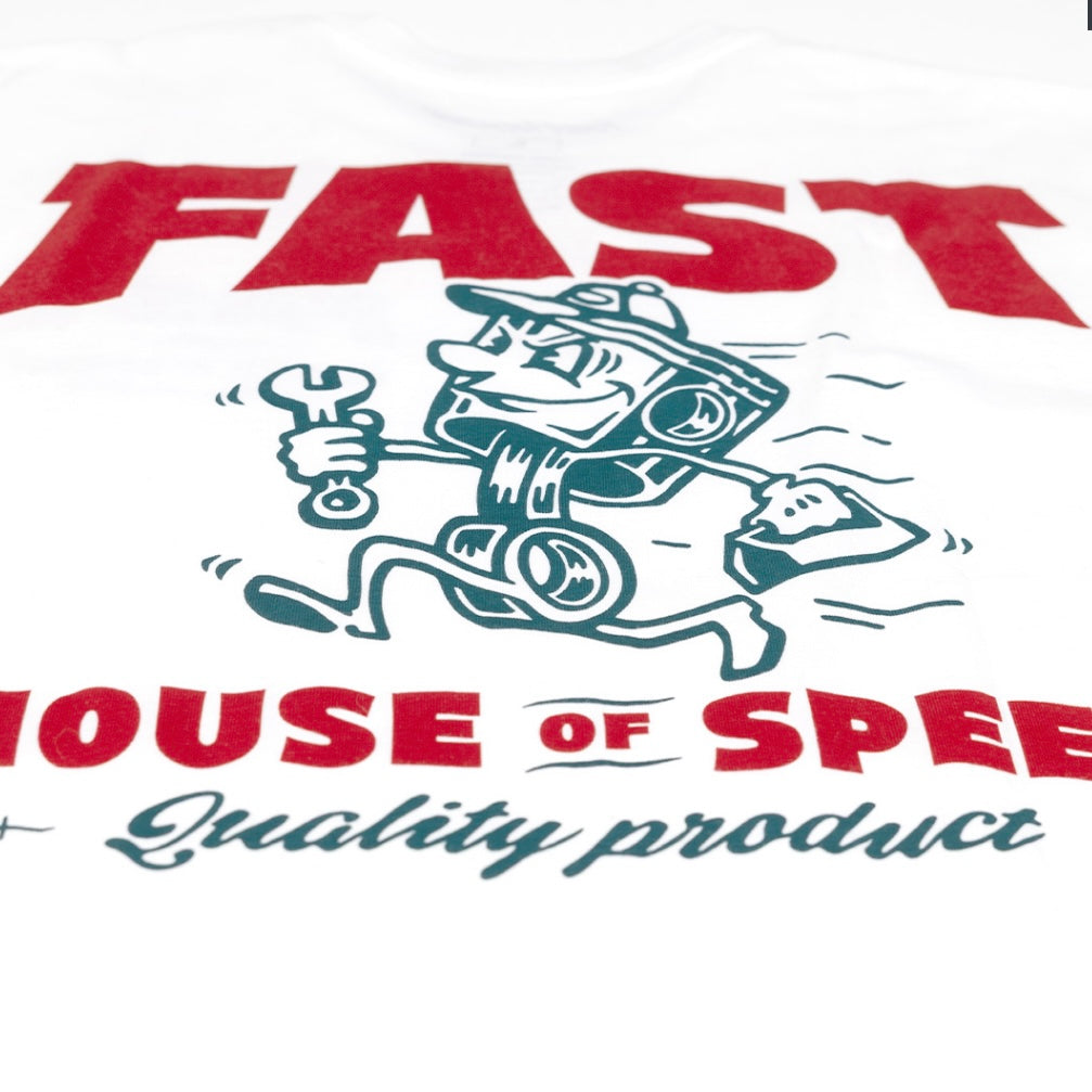 Runner SS Tee - White