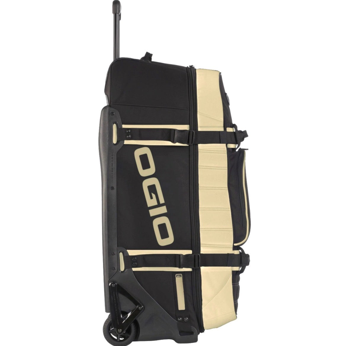 Rig 9800 Wheeled Bag - Black and Tan