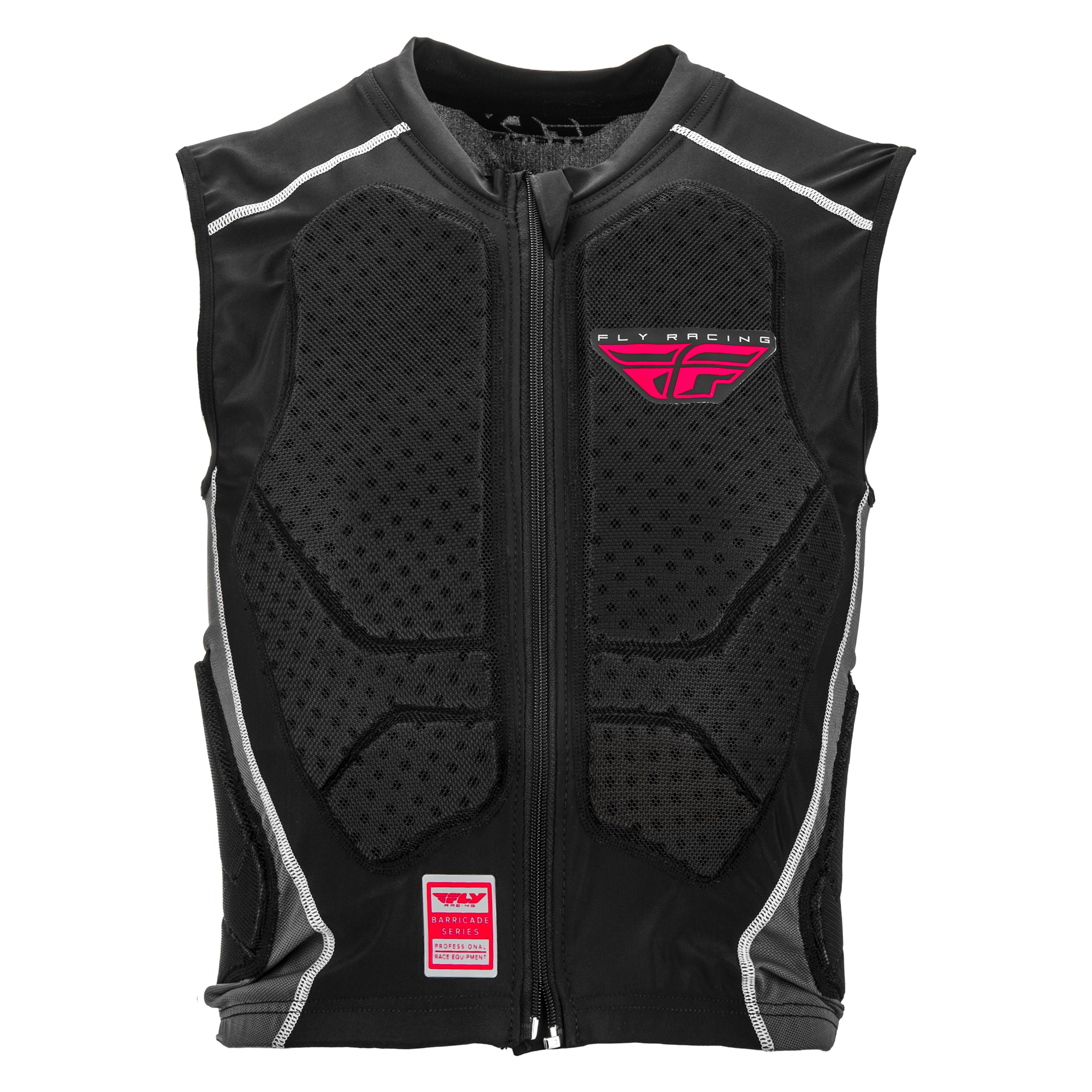Barricade Zip Vest - Black
