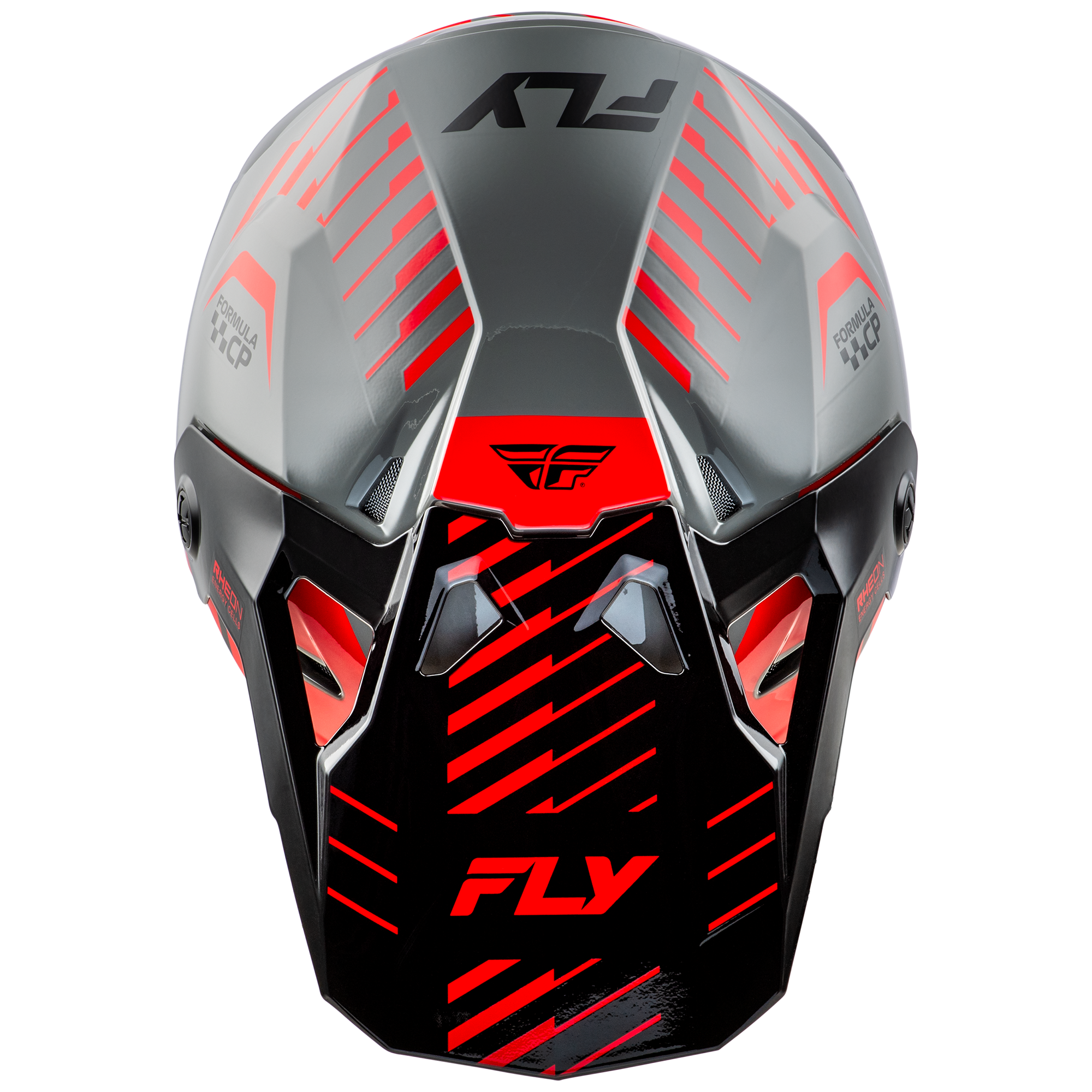Formula CP Slice Helmet - Grey/Red/Black