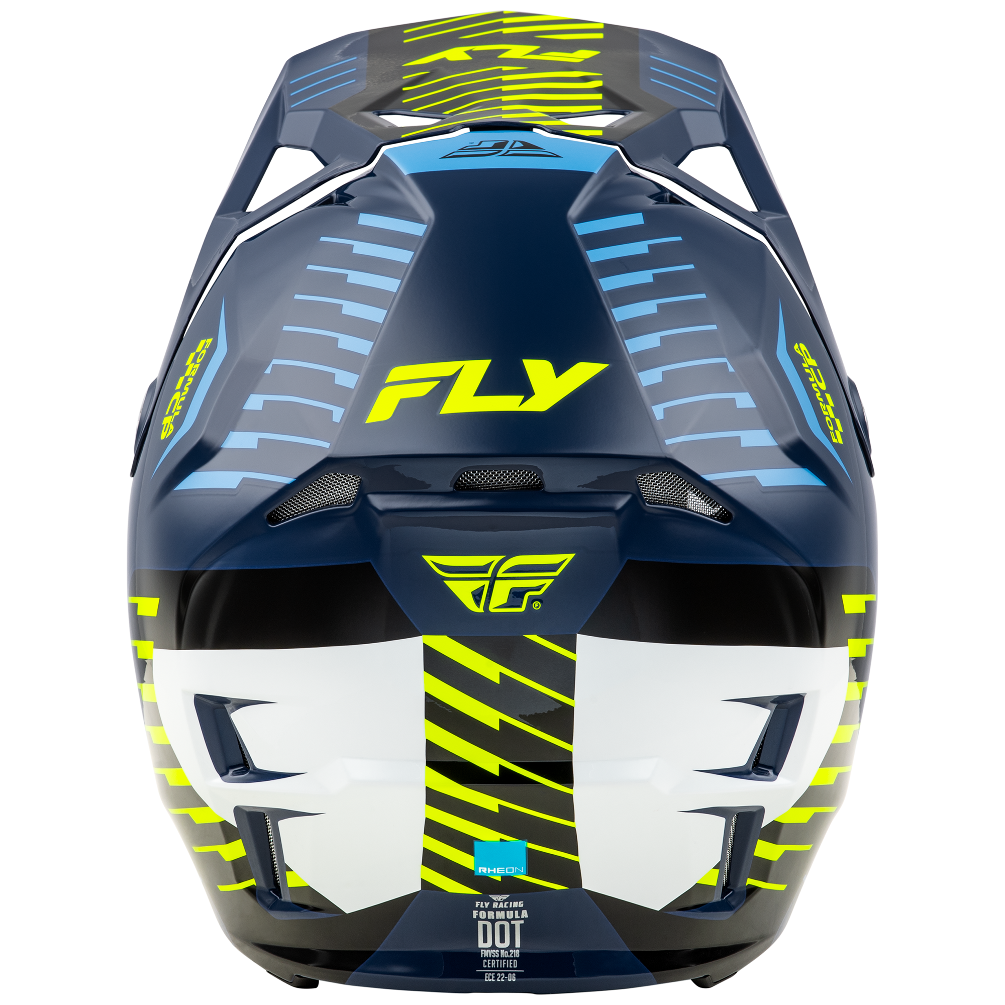 Formula CP Slice Helmet - Navy/Hi-Viz/White