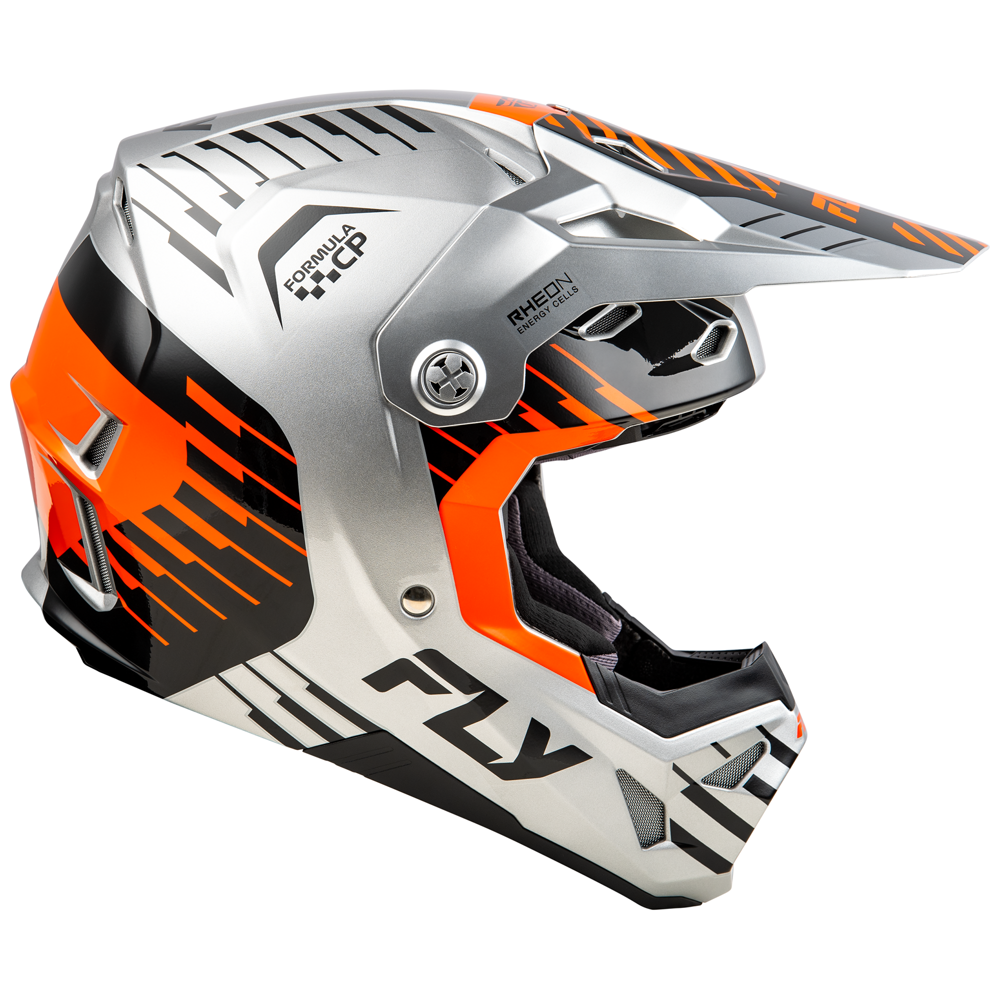 Formula CP Slice Helmet - Grey/Orange/Black