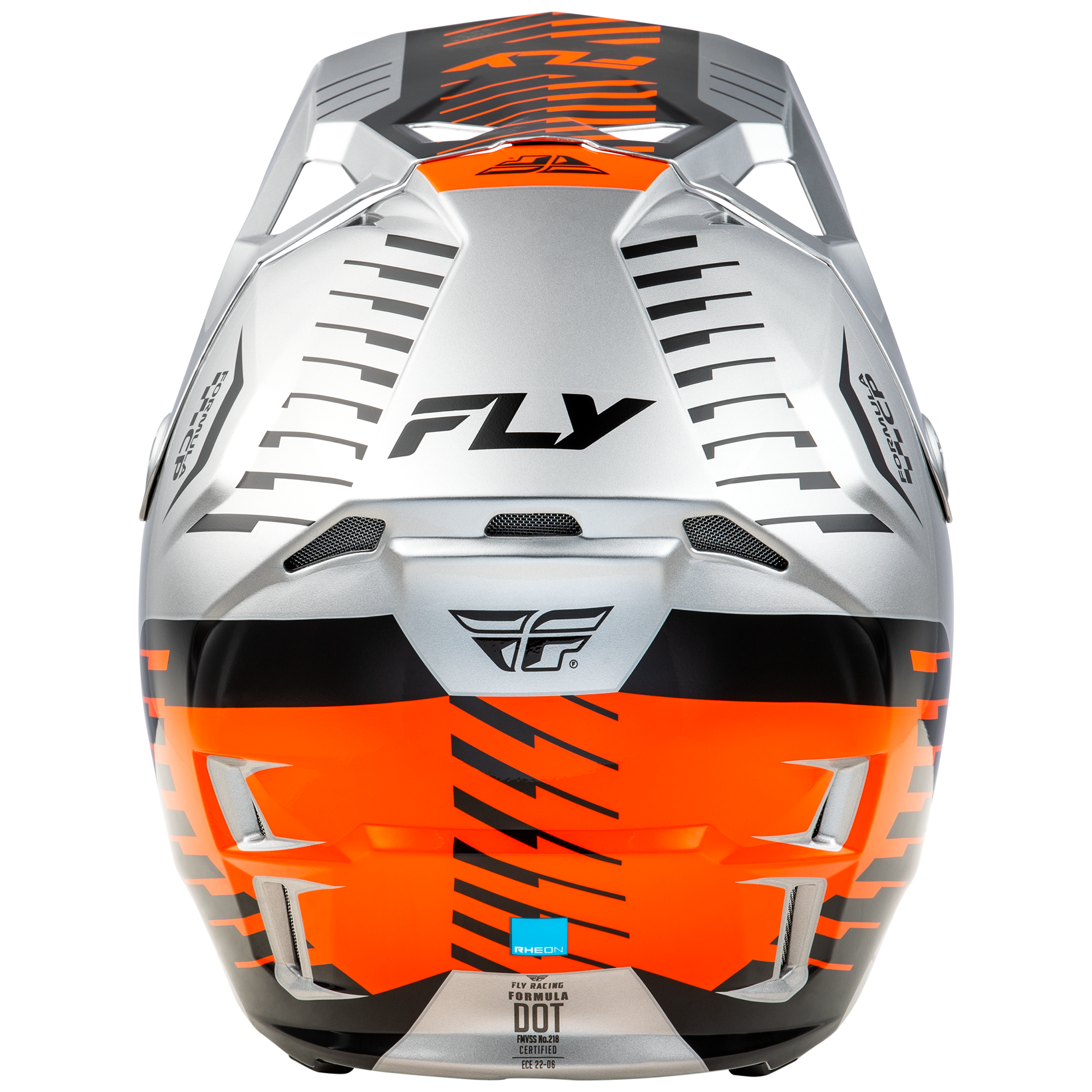 Formula CP Slice Helmet - Grey/Orange/Black