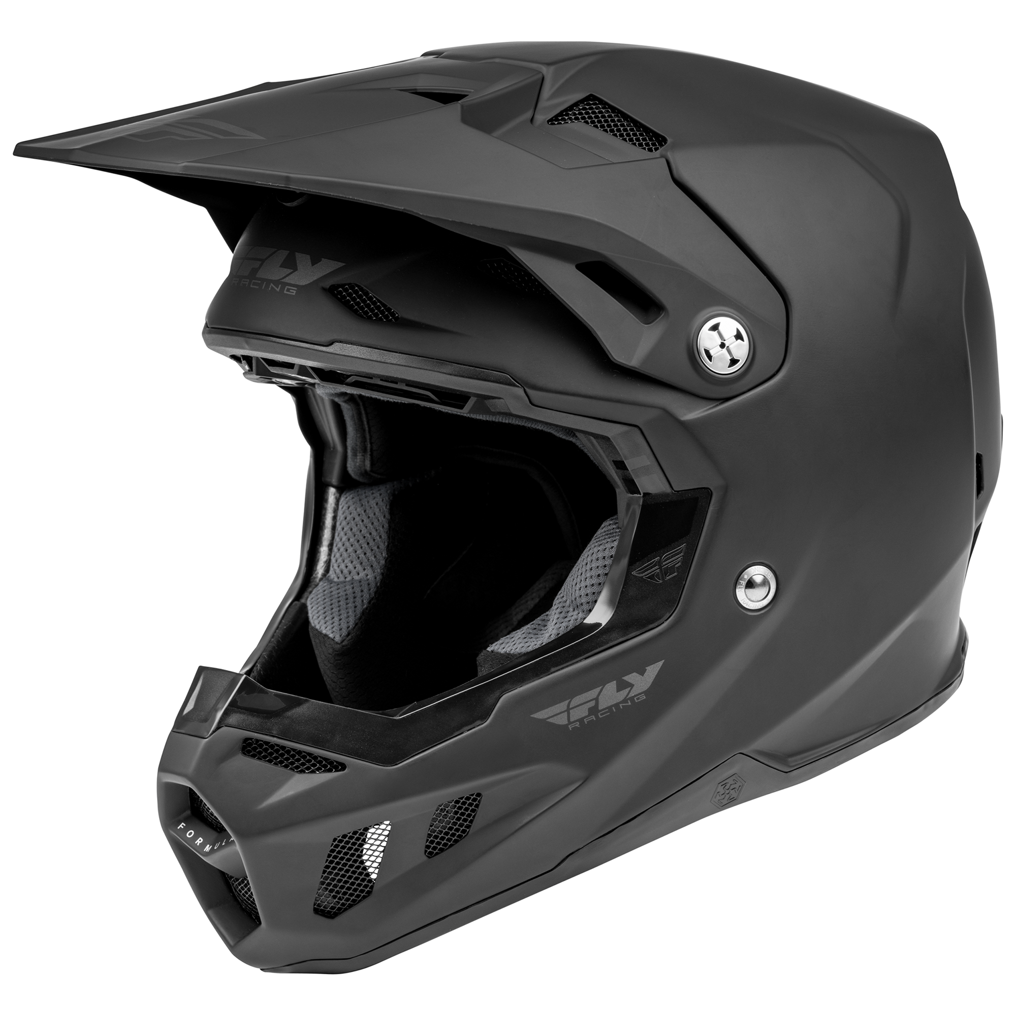 Formula CC Solid Helmet - Solid Matte Black