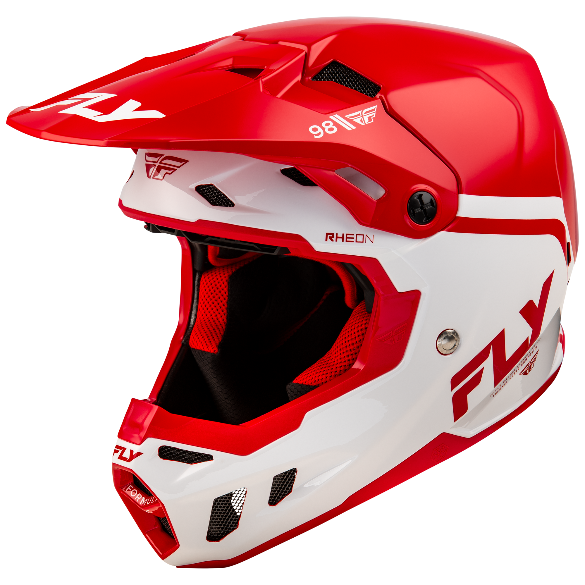 Formula CC Objective Helmet - Red/White