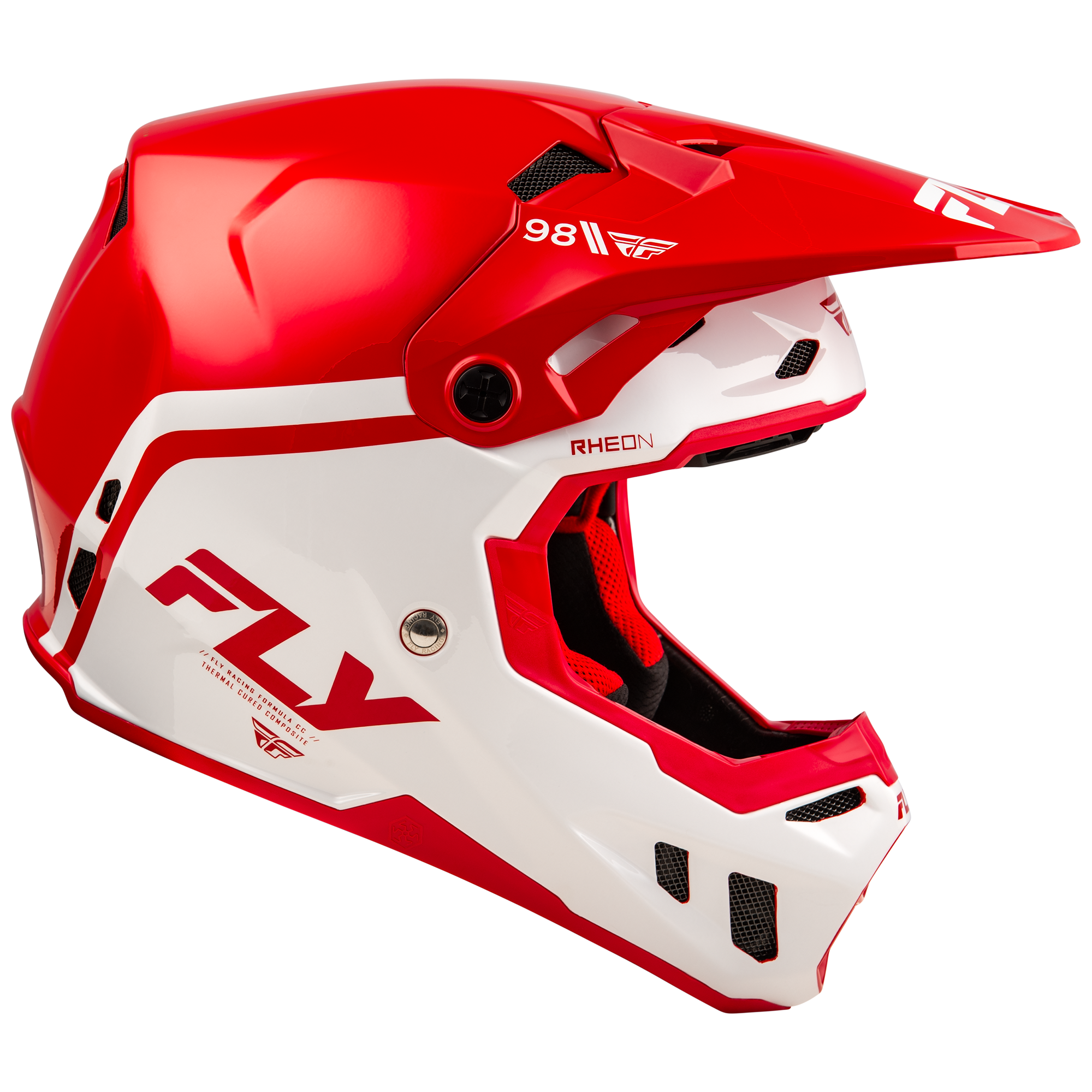 Formula CC Objective Helmet - Red/White