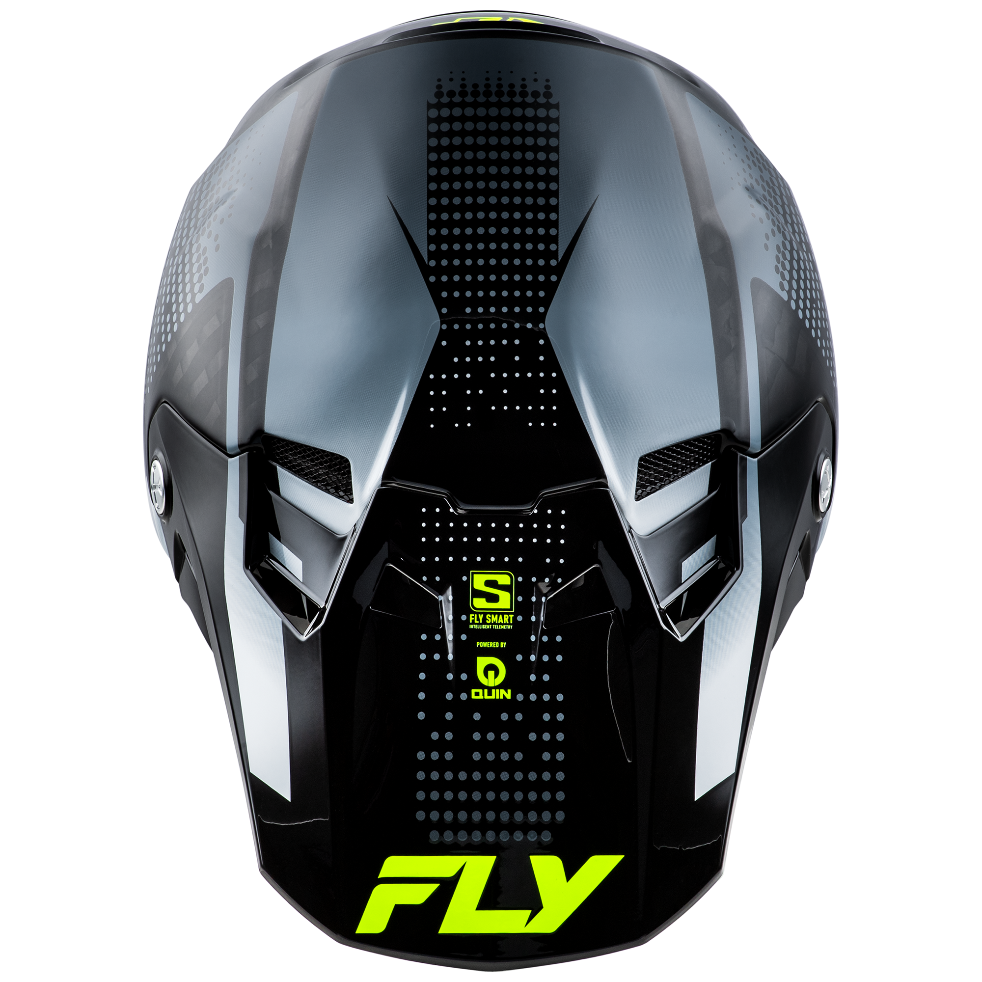 Formula S Protocol Carbon Helmet - Black Carbon/Grey/Hi-Viz