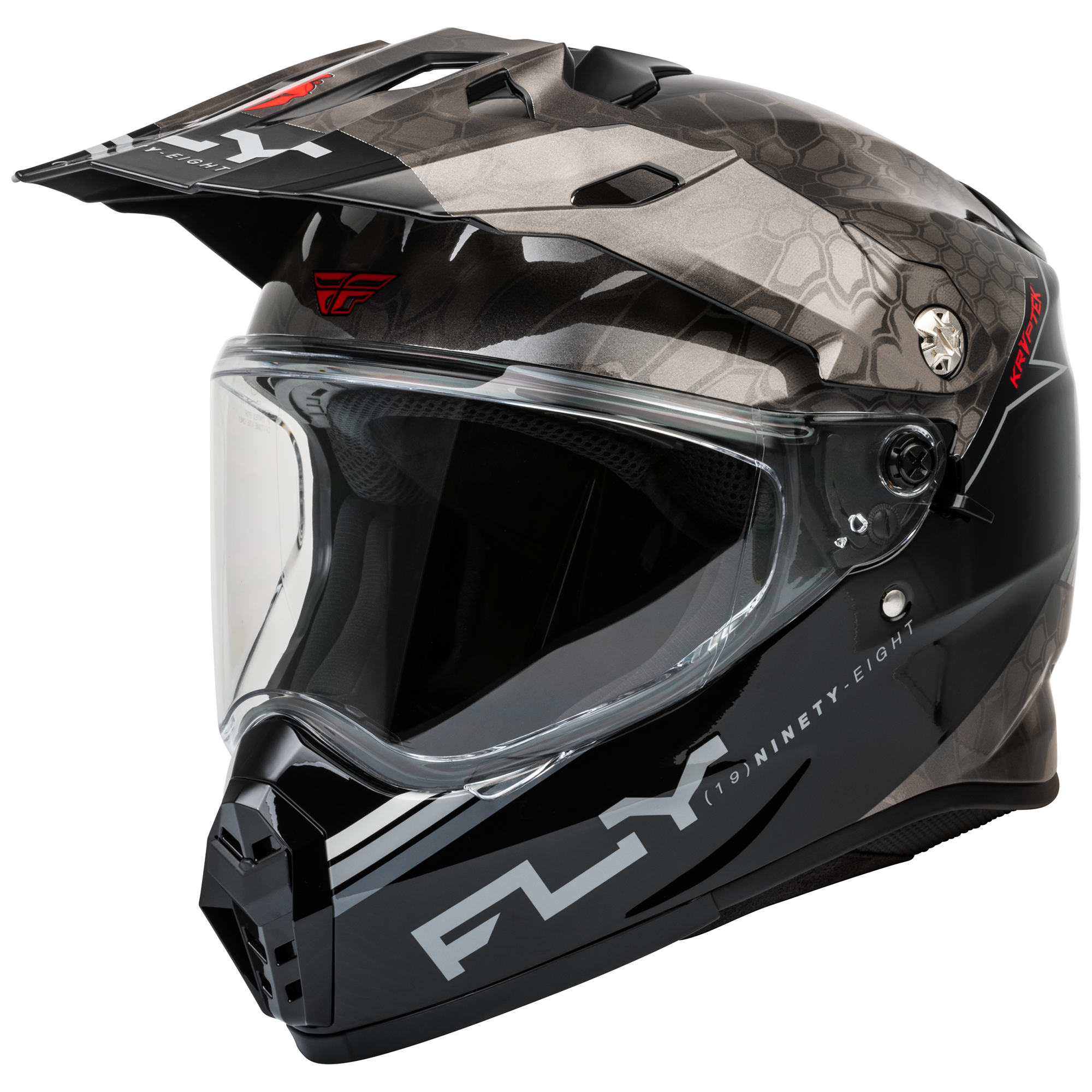 Trekker Kryptek Conceal Helmet - Black/Grey/White