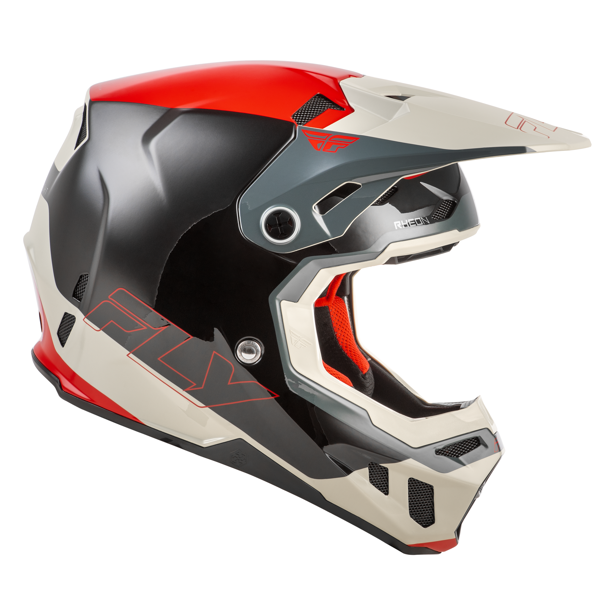 Formula CC Glide Helmet - Black/Red/Grey