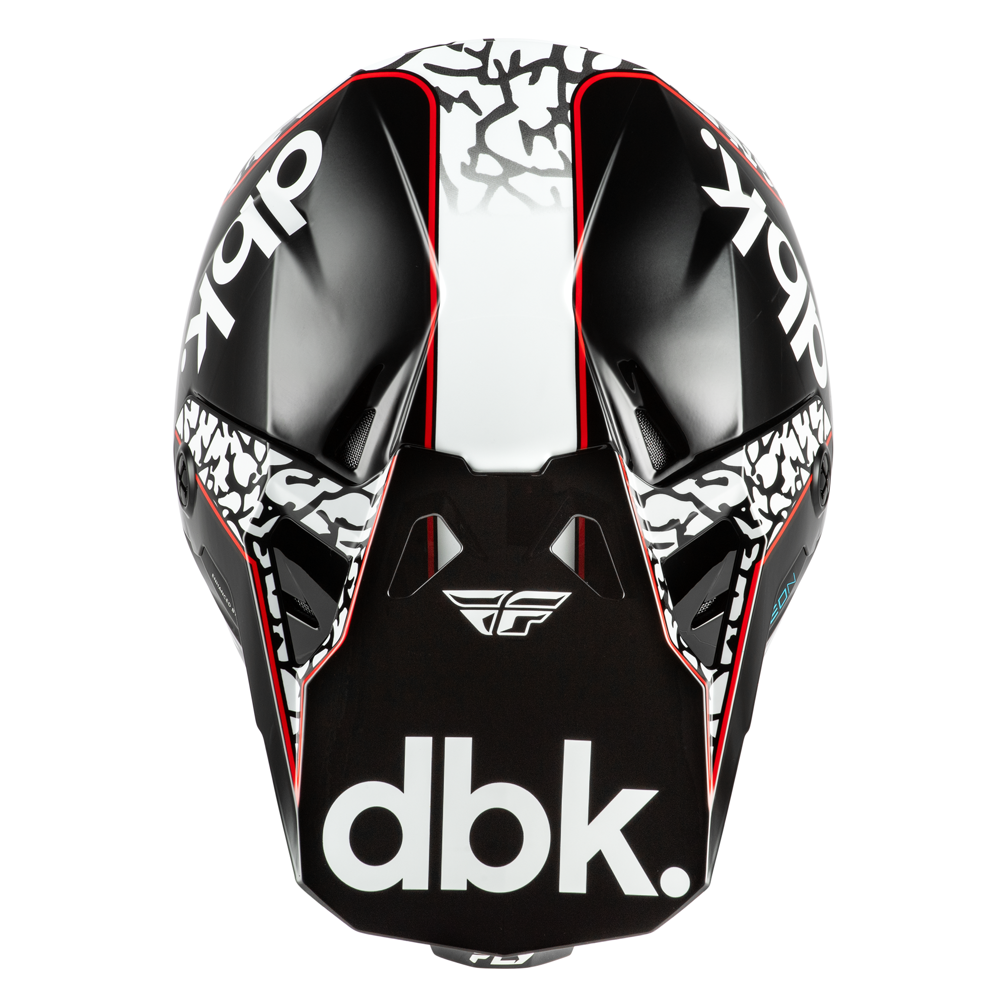 Formula CP DBK Helmet - Black/White/Red