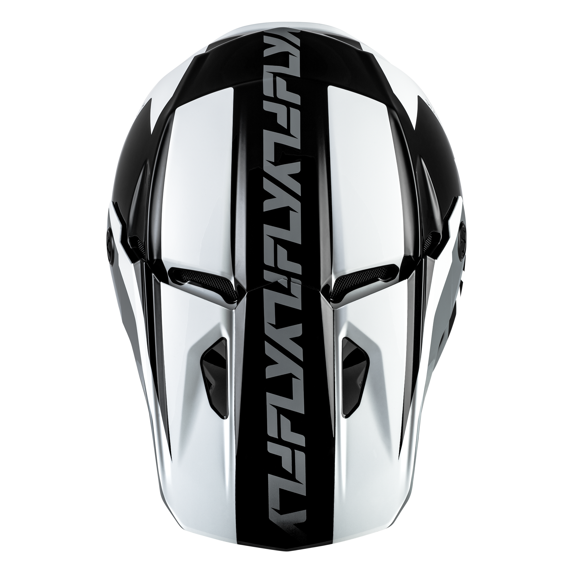 Kinetic Crest Helmet - Black/White/Grey