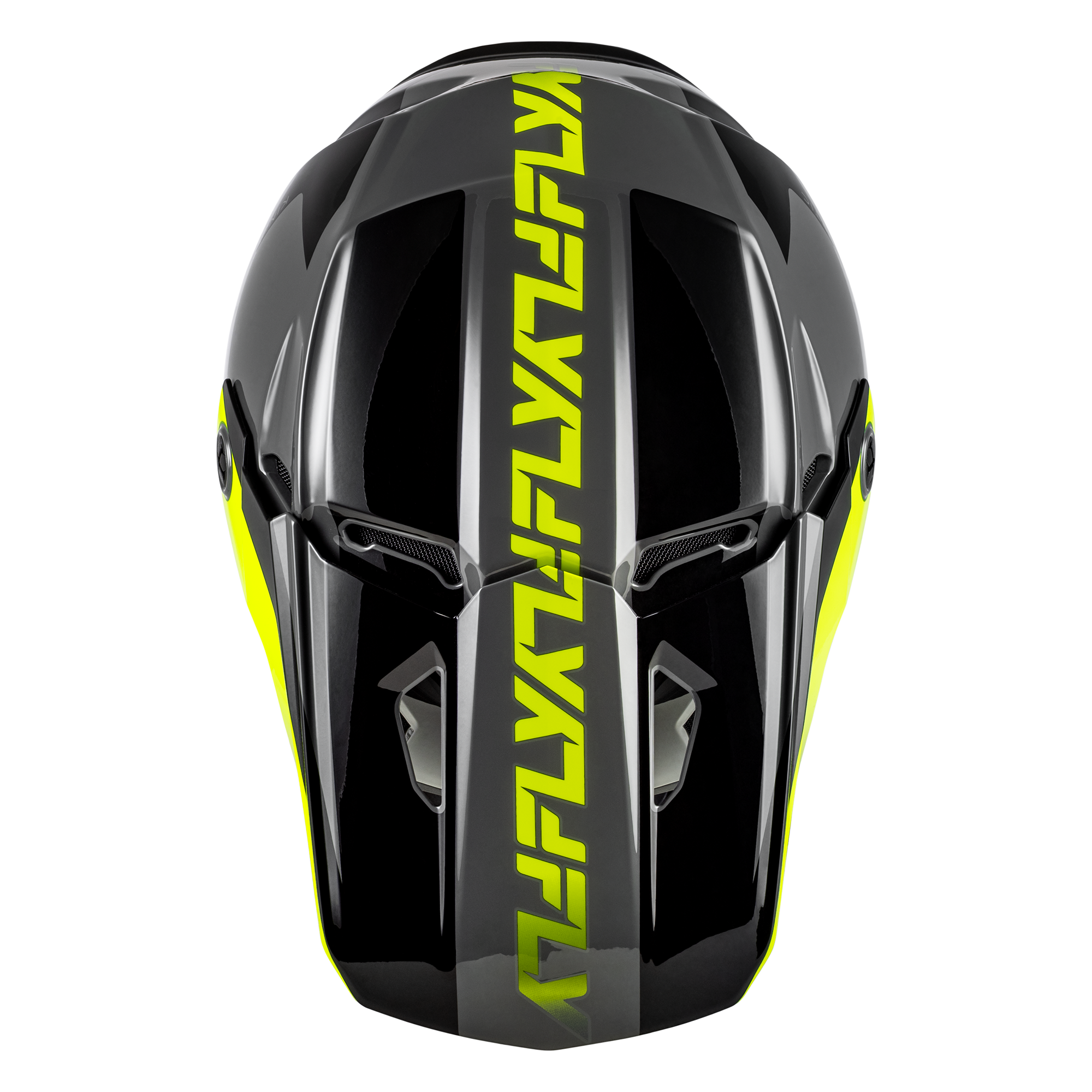 Kinetic Crest Helmet - Grey/Black/Hi-Viz