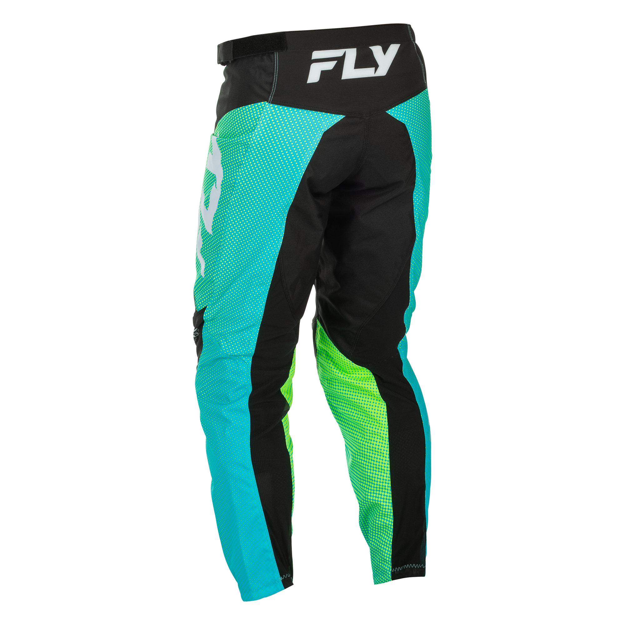 F-16 2026 Pant - Aqua/Black/White
