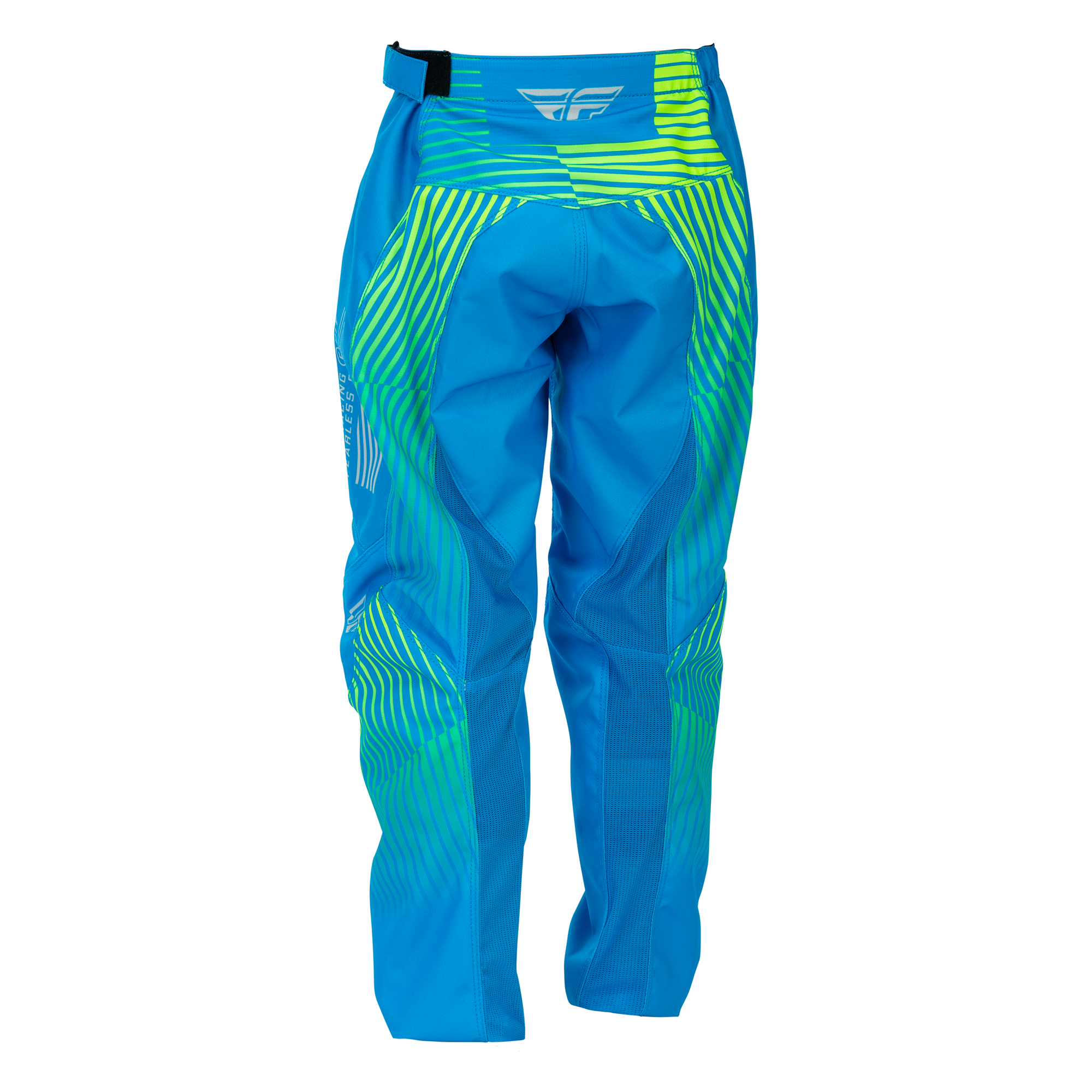F-16 2026 Youth Pant - Blue/Hi-Viz