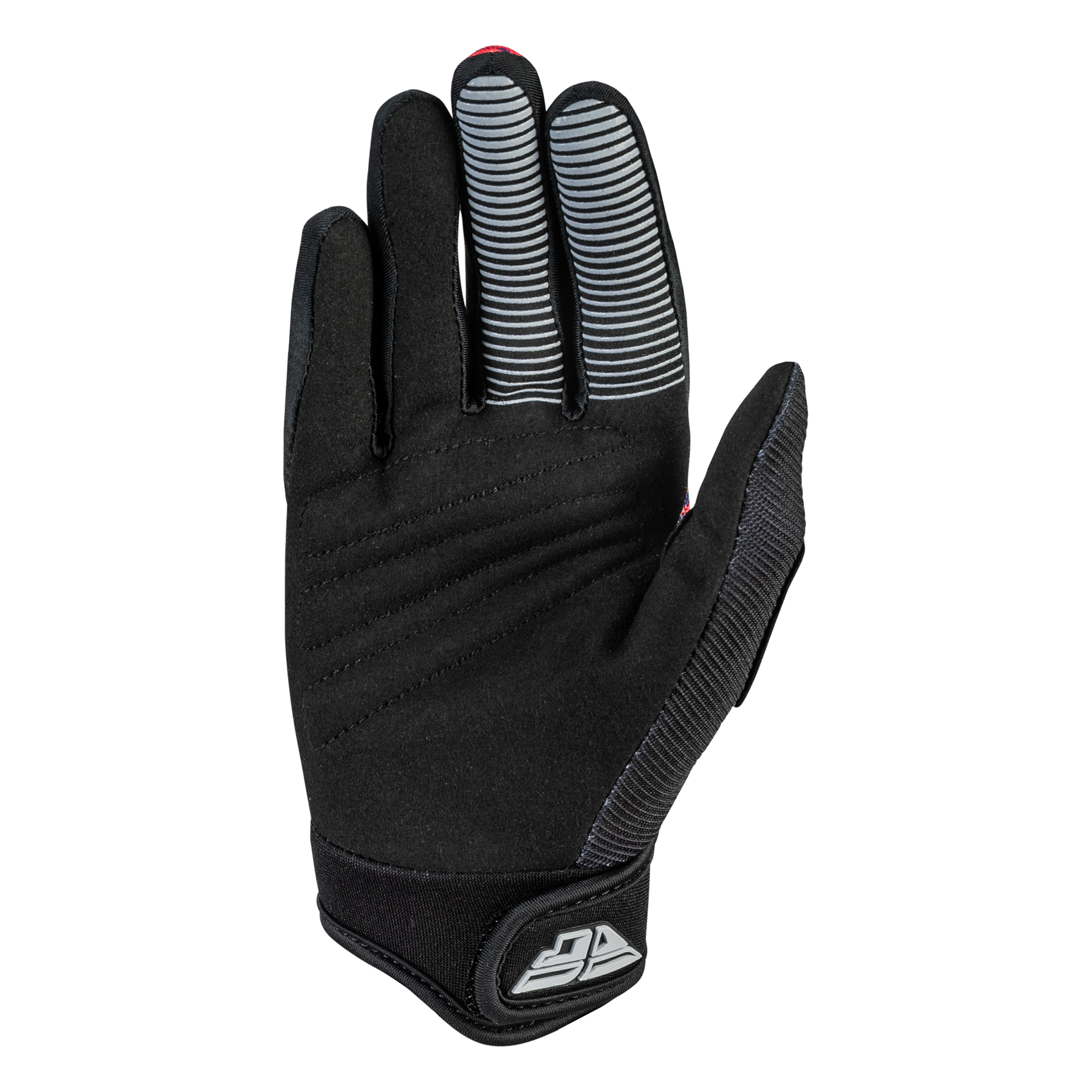 F-16 2026 Youth Gloves - Black/Red/Purple
