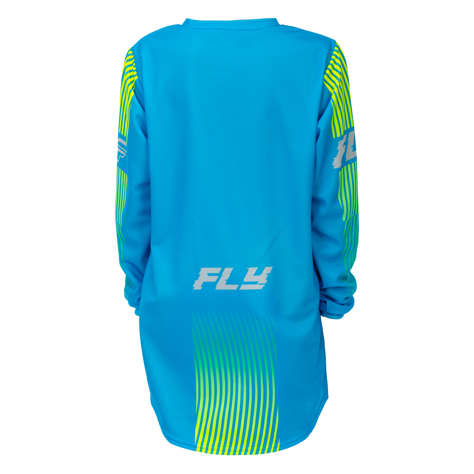 F-16 2026 Youth Jersey - Blue/Hi-Viz