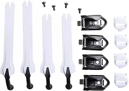 22 COMP STRAP KIT - WHITE/FLUORESCENT RED