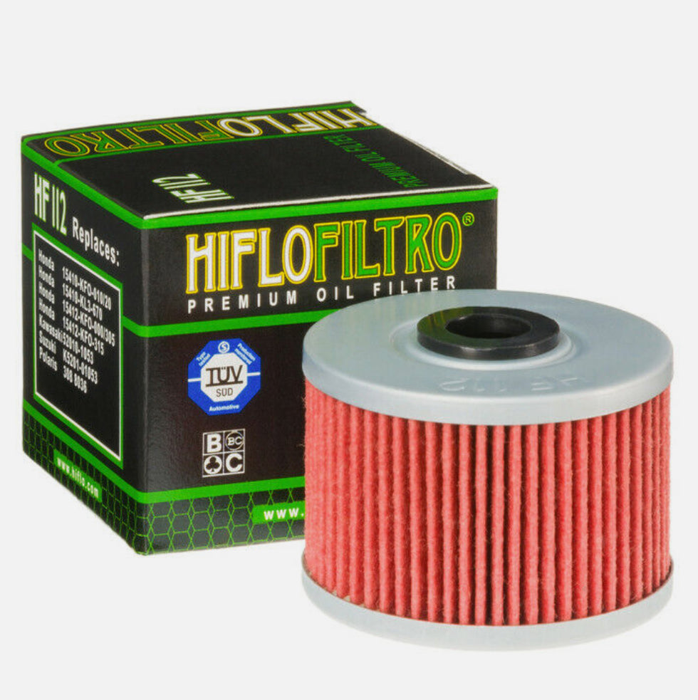 Oil Filter (HF112) HONDA CRF250L 13-16 XR250 90-04 XR400/650 93-16 KAWASKI KXF450 06-15