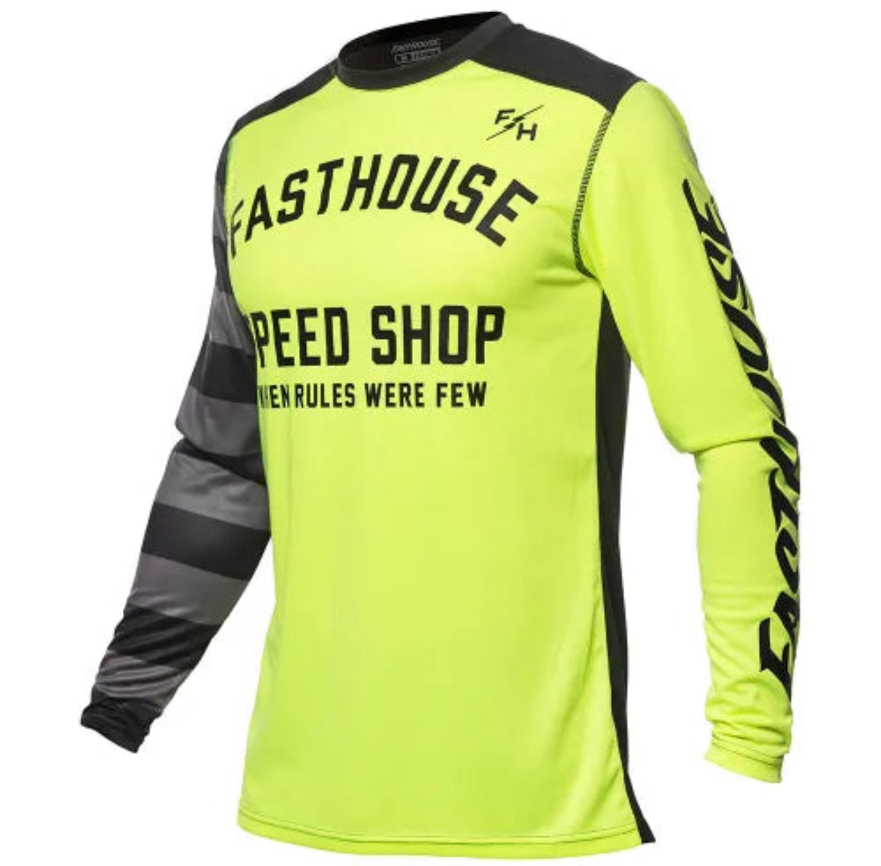 Youth Carbon Eternal Jersey - High-Viz/Black