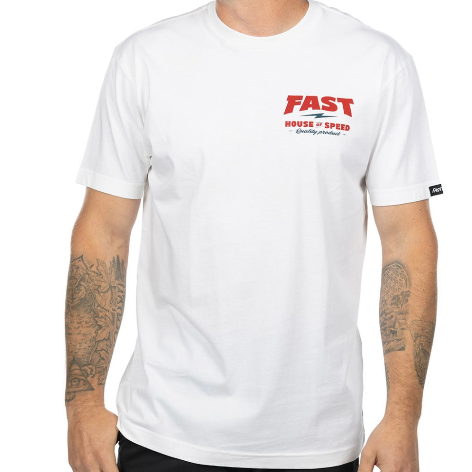 Runner SS Tee - White