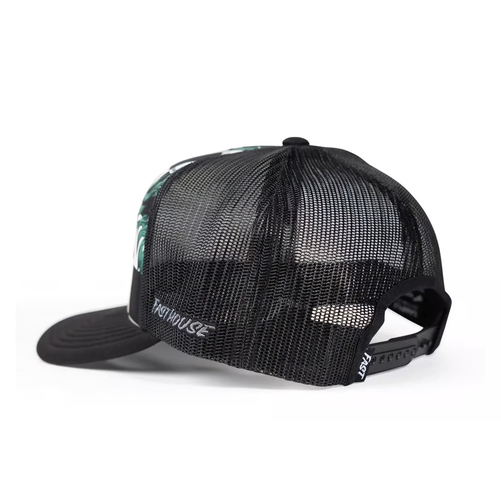 Poolside Hat - Black/White