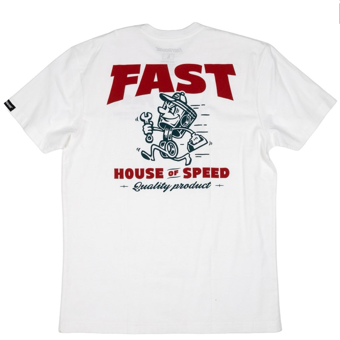 Runner SS Tee - White