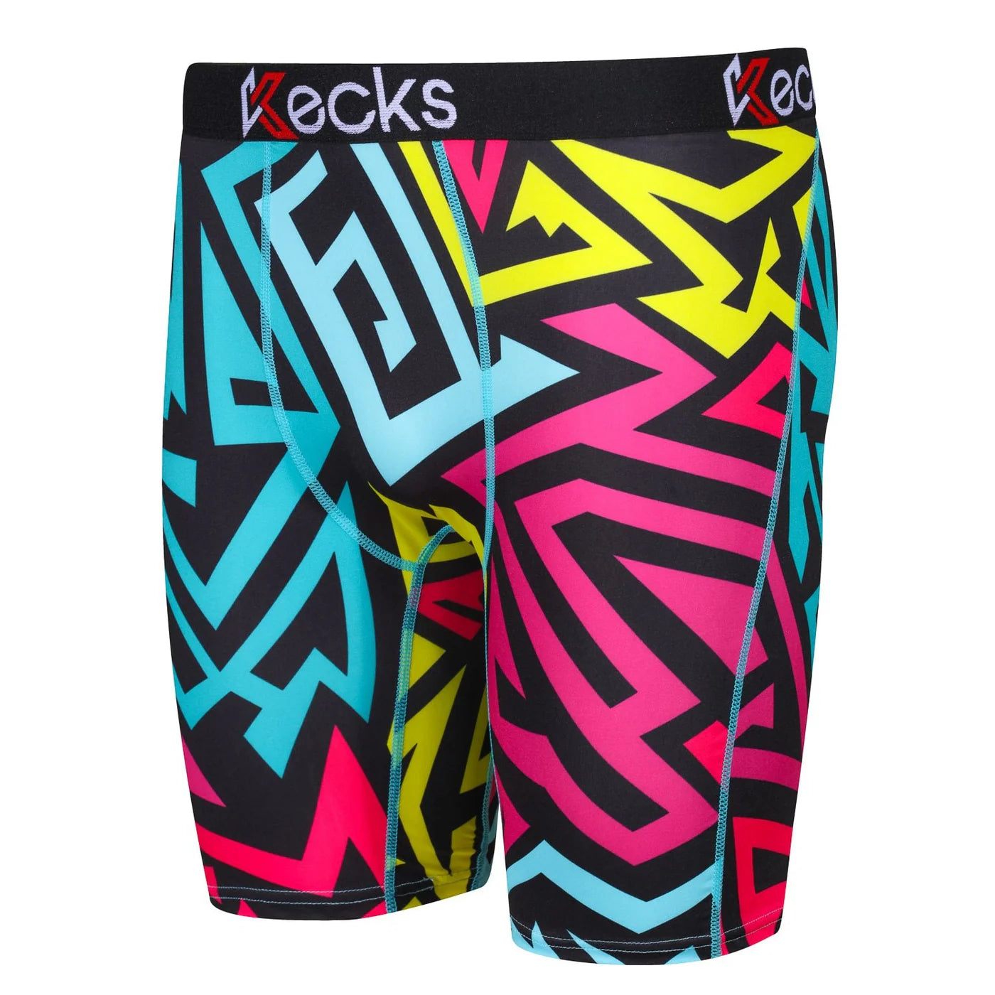 Kids Jagged Maze Boxer Shorts