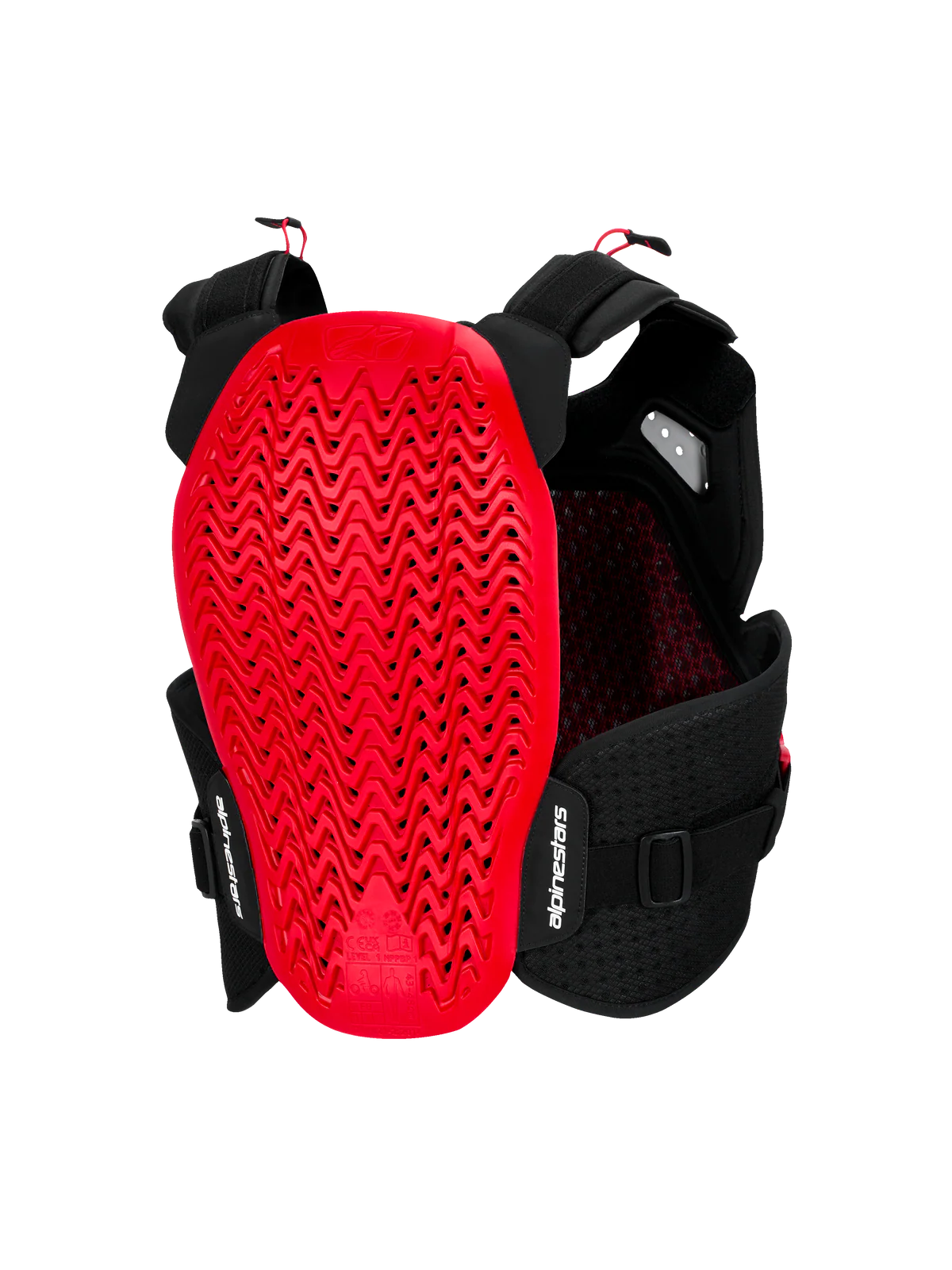 Alpinestars A-4 Plasma Chest Protector - Black Red White