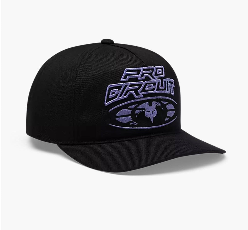 Fox Pro Circuit Snapback Hat - Black