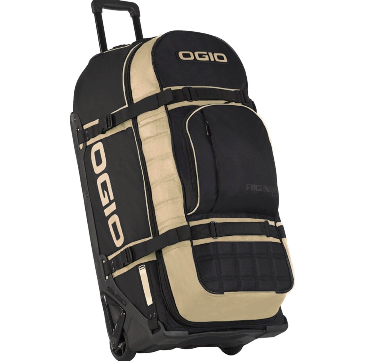 Rig 9800 Wheeled Bag - Black and Tan