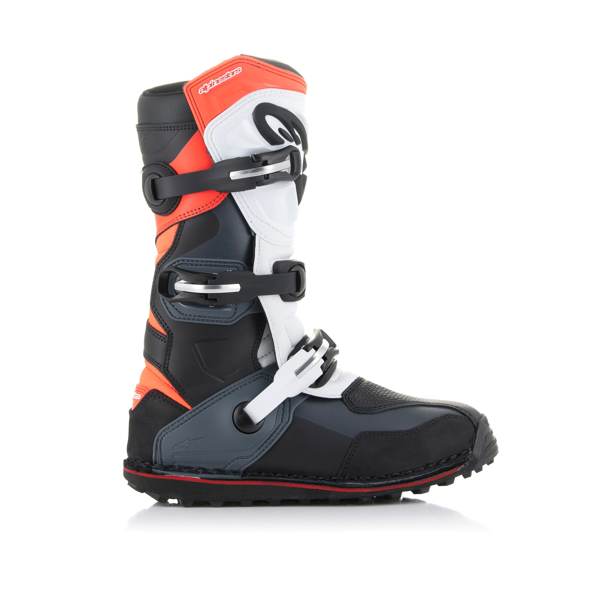 Alpinestars Tech T - Bright Red Black White Boots