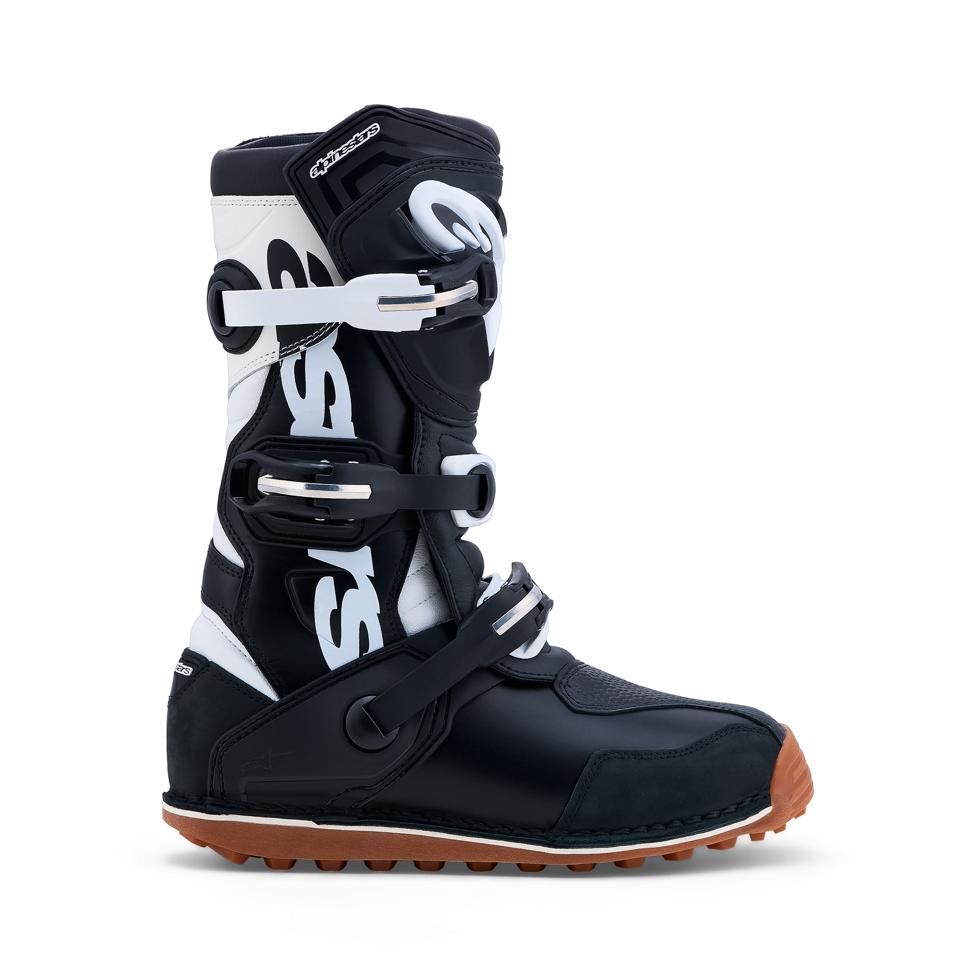 Alpinestars Tech T Boots - Black White Gum - view 2