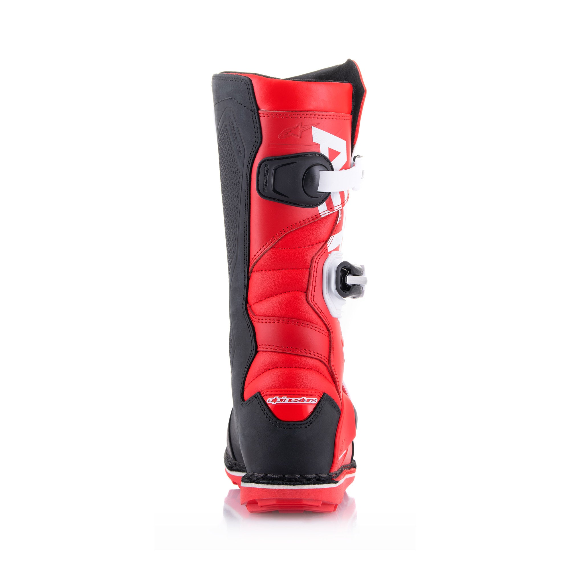 Alpinestars Tech T - Bright Red Black White Boots