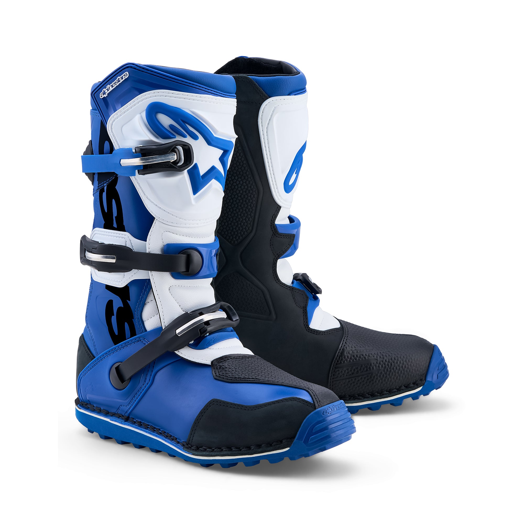 Alpinestars Tech T Boots - Dark Blue Black White