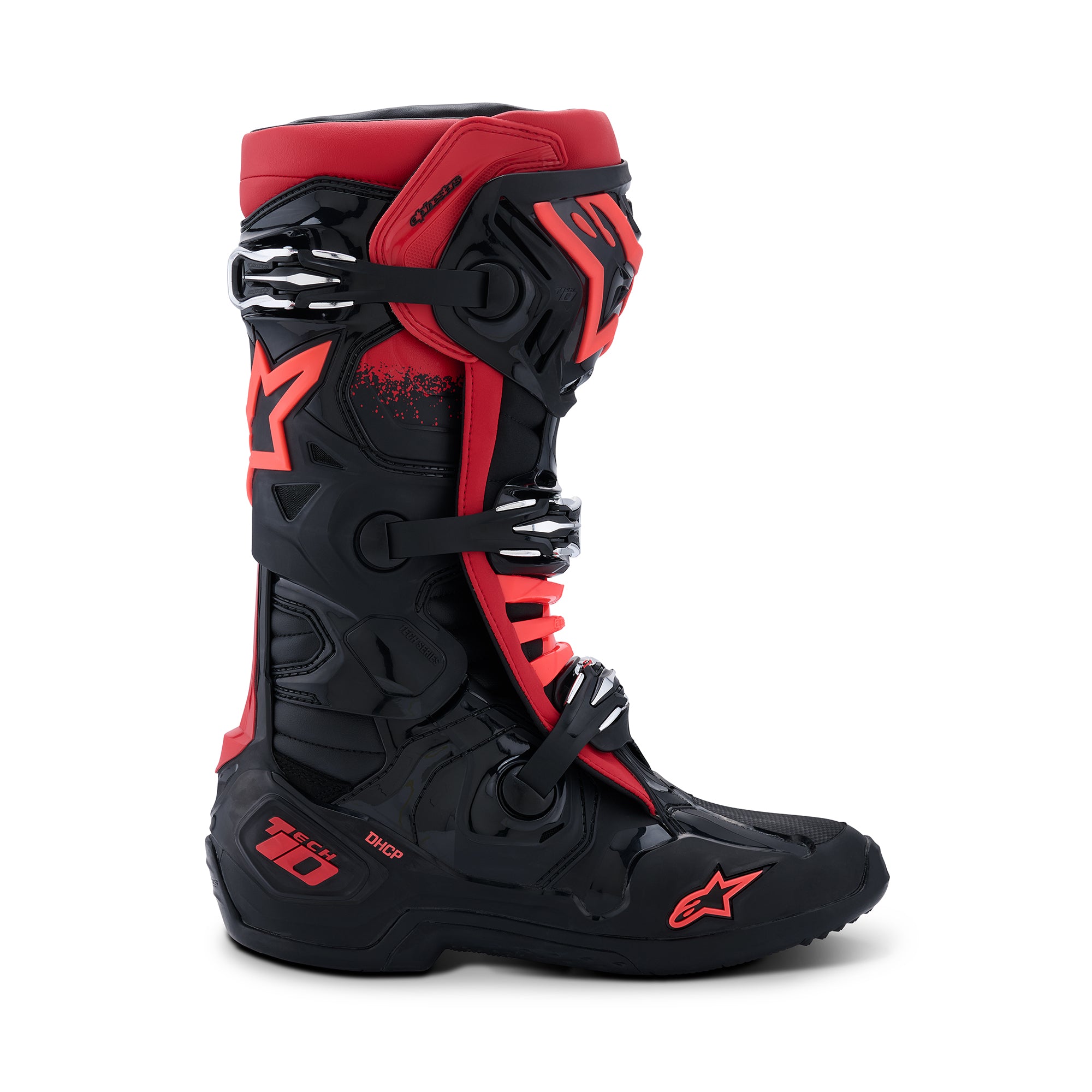 Alpinestars Tech 10 Boots - Black Red - view 2