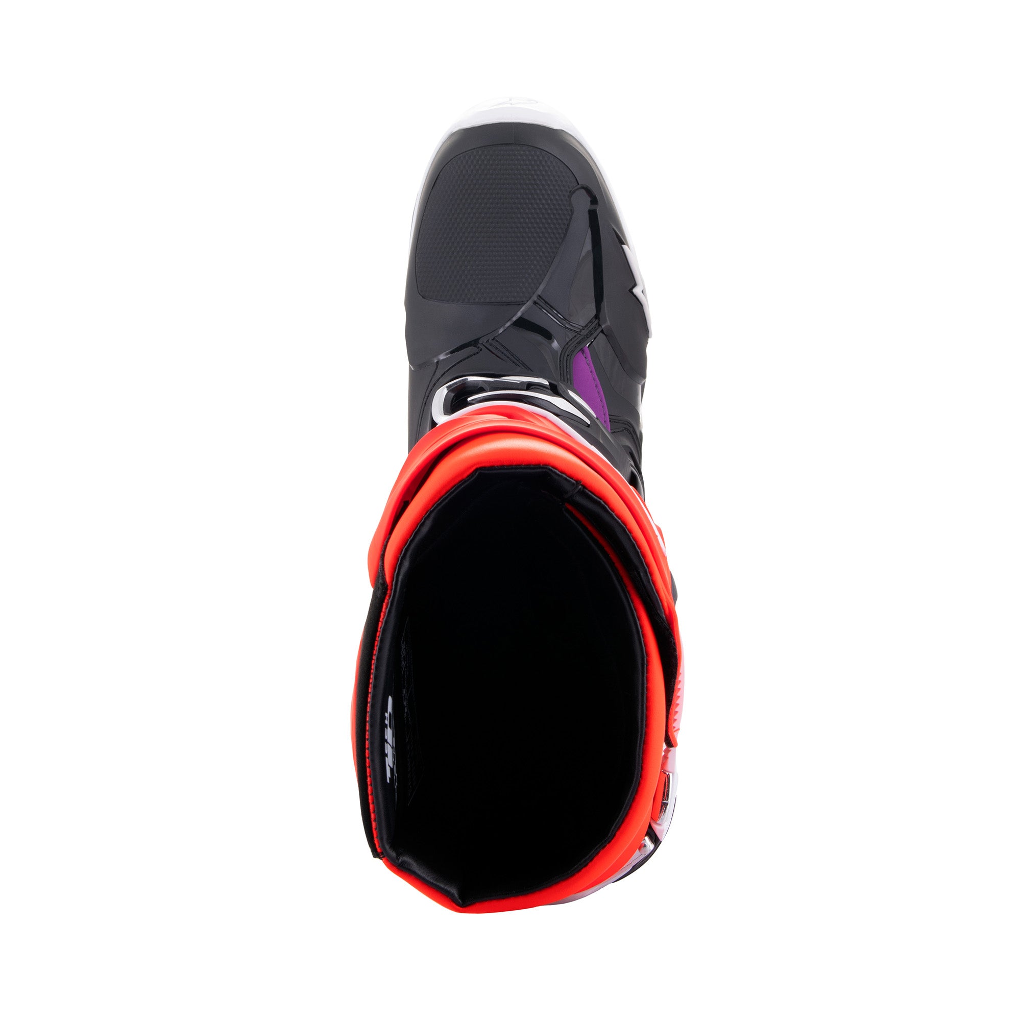 Alpinestars Tech 10 Motocross Boots - Black/Red/Fluorescent Orange/Fluorescent White