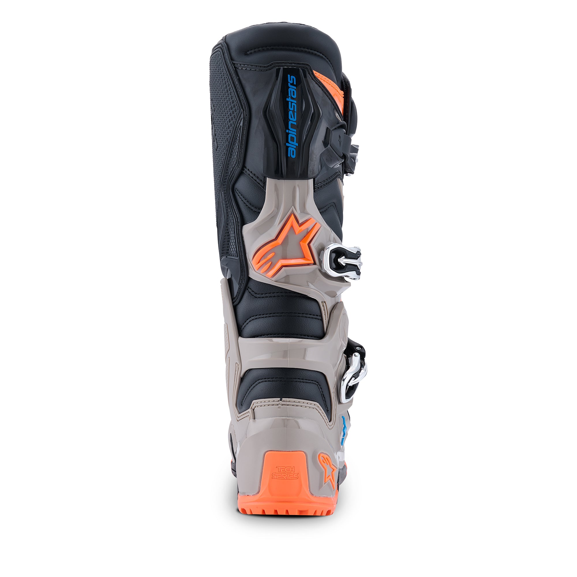 Alpinestars Tech 7 Enduro Boots - Black Warm Gray Orange Fluo - view 3