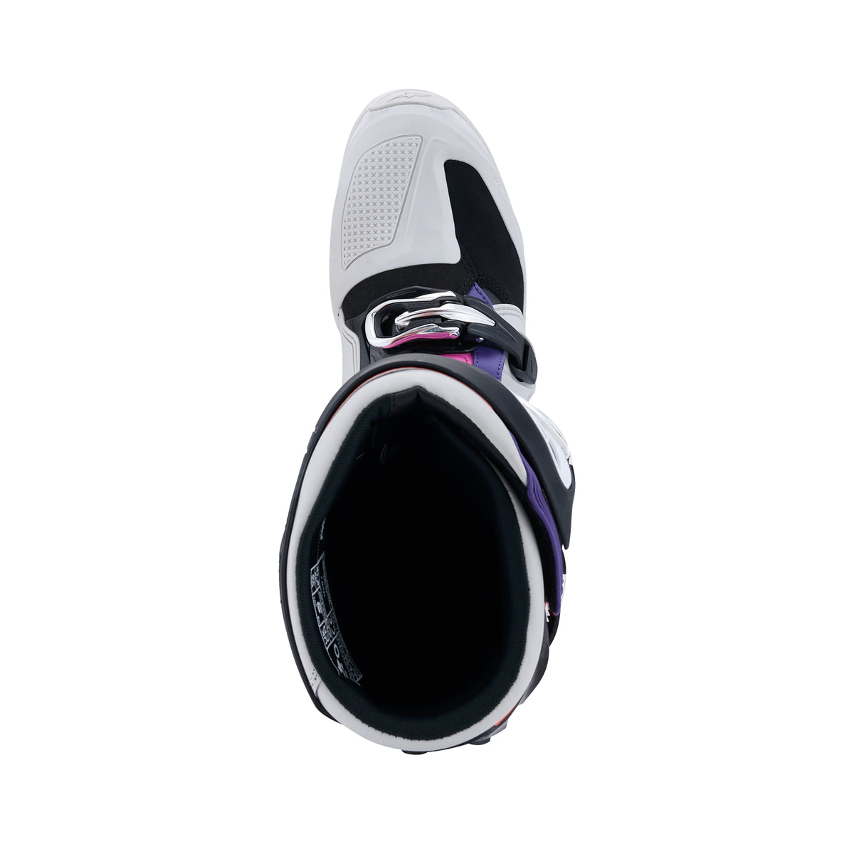 Alpinestars Tech 7 Boots - Black Light Gray Orange Fluo Magenta - view 6