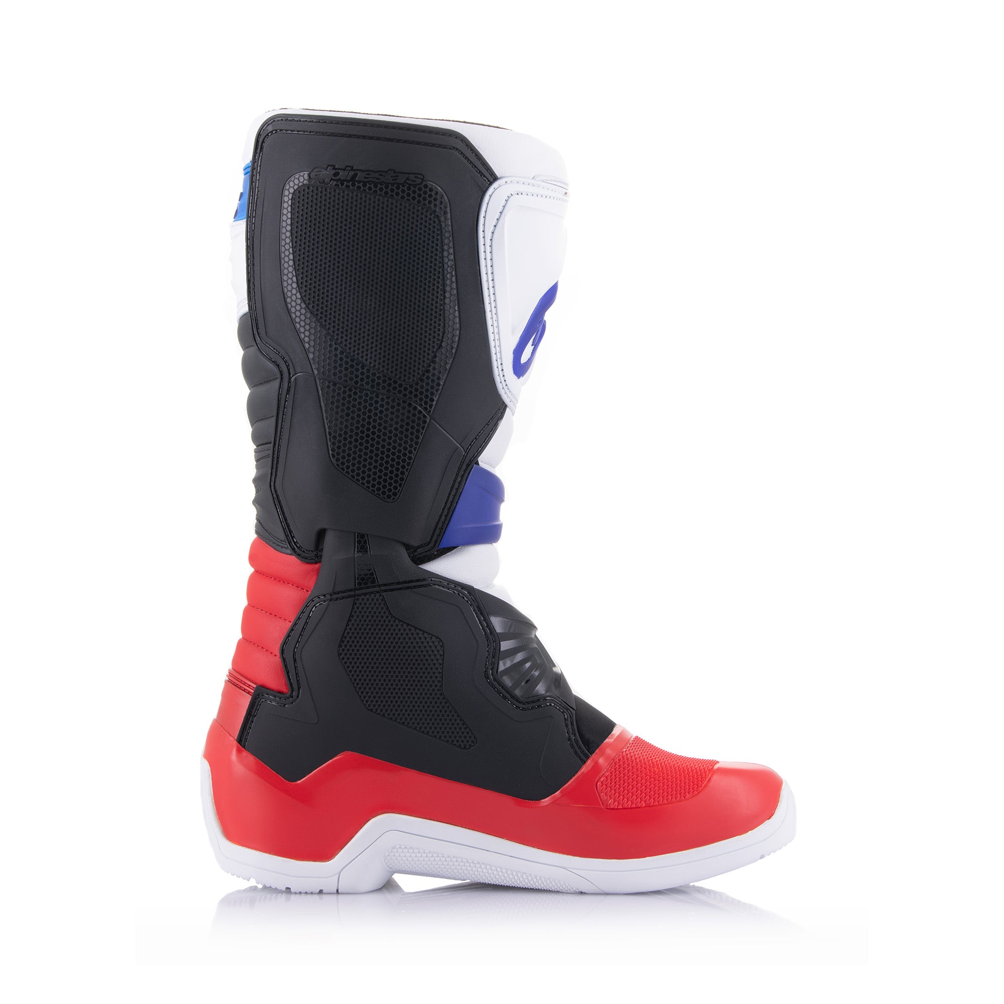Alpinestars Tech 3 - White Bright Red Dark Blue Boots