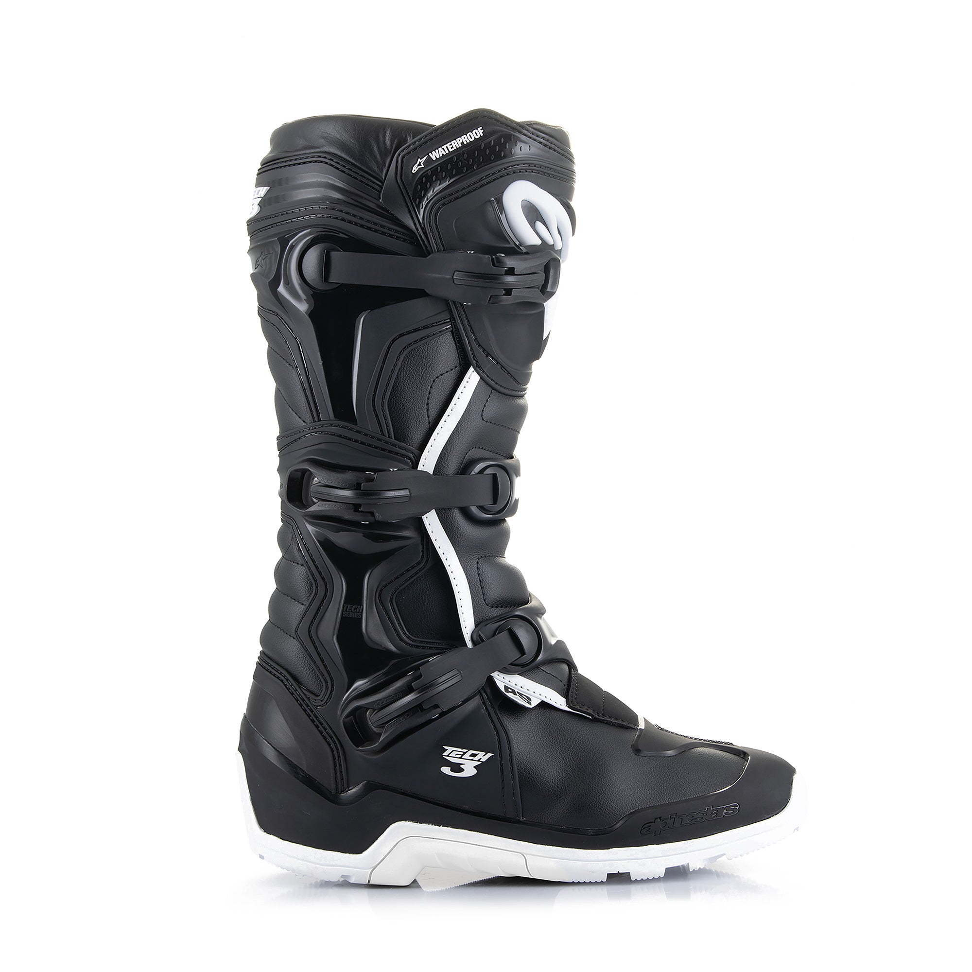 Alpinestars Tech 3 Enduro Waterproof - Black / White