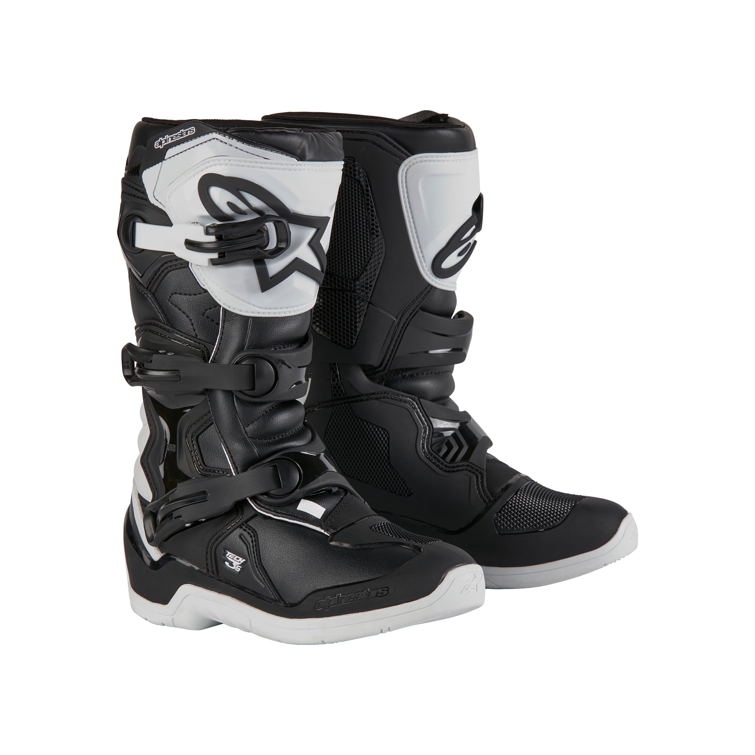 Alpinestars Tech 3S Youth - White Black Boots