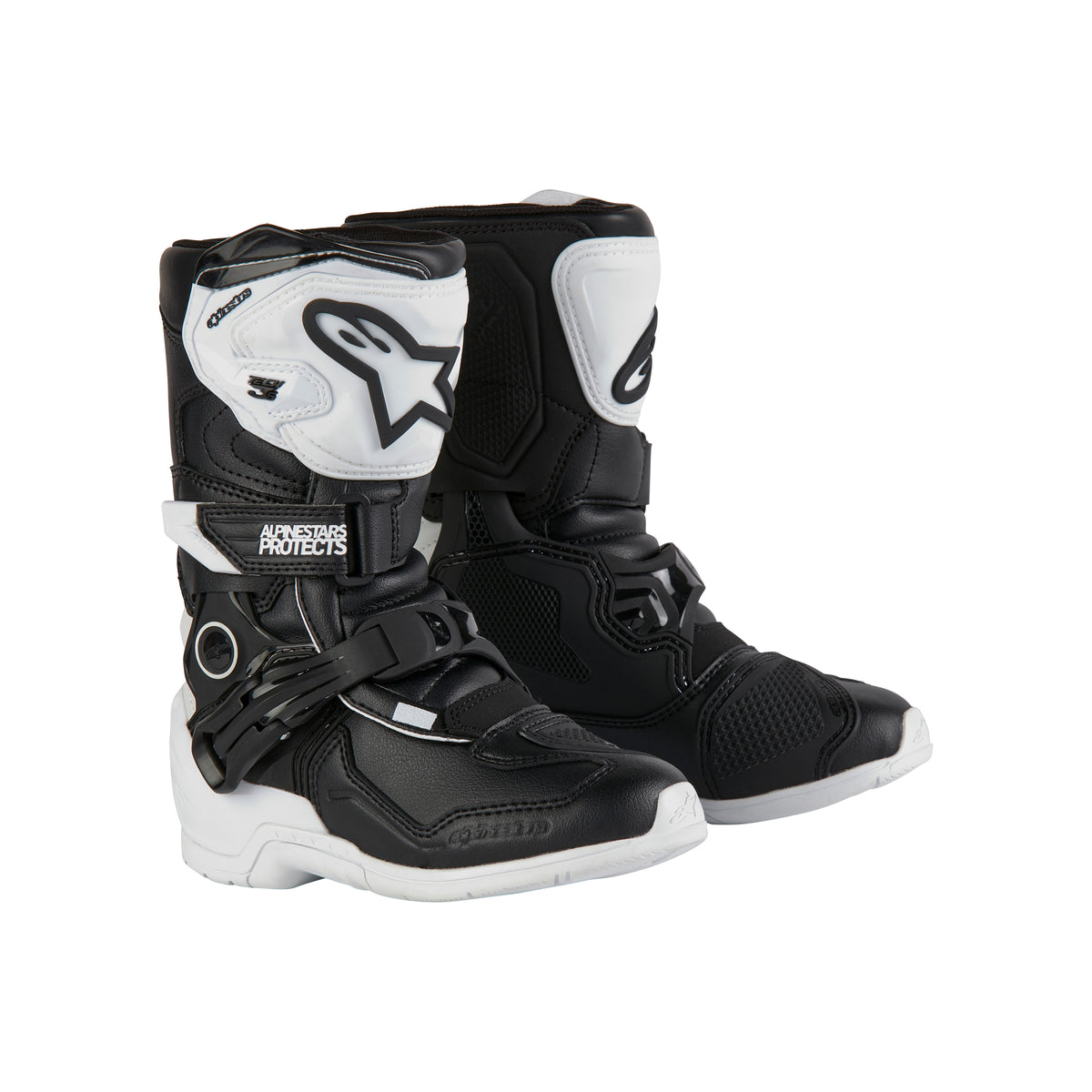 Alpinestars Tech 3S Kids Boots - White Black