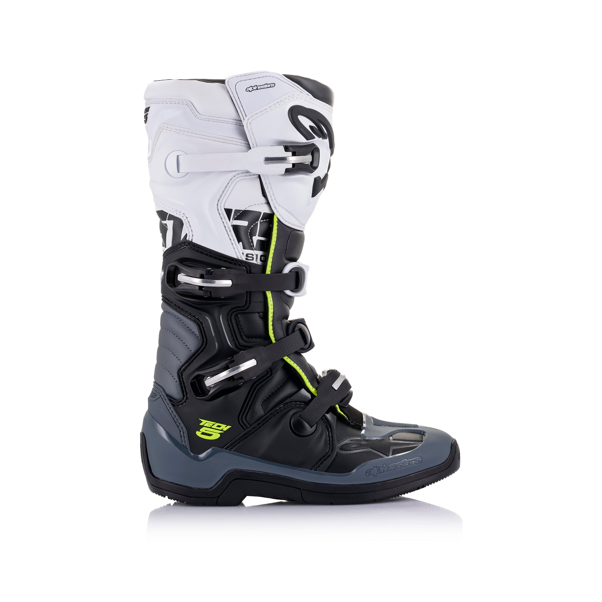 Alpinestars Tech 5 - Black Dark Gray White Boots