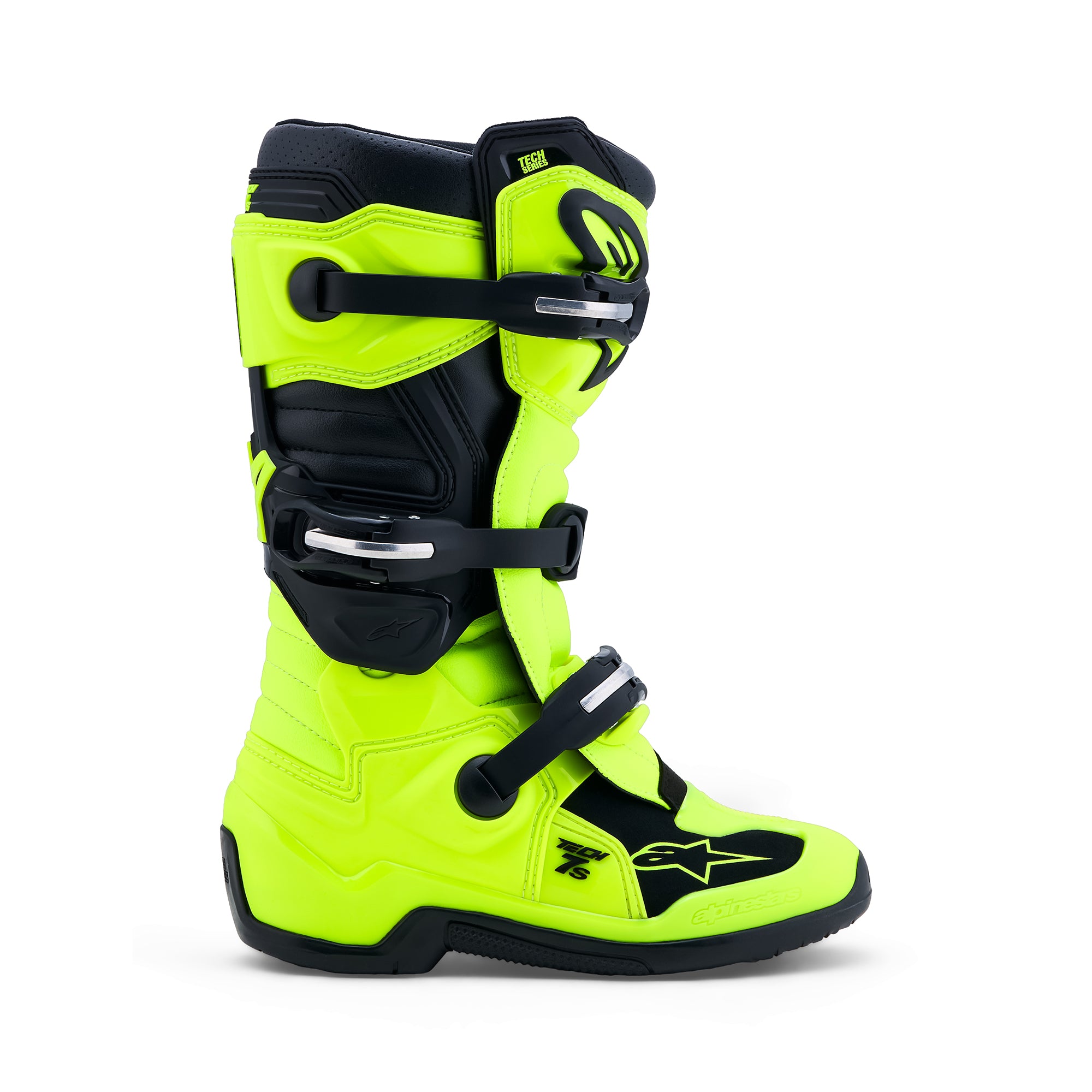 Alpinestars Tech 7S Boots - Yellow Fluo Black - view 2