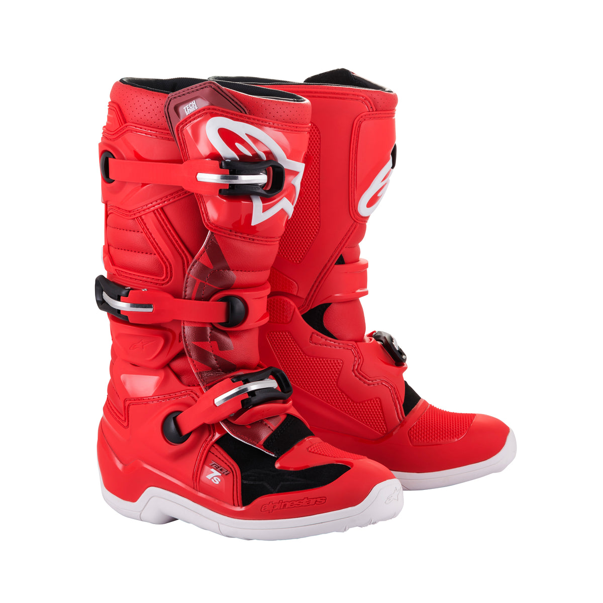 Alpinestars Tech 7S Youth Boots - Red