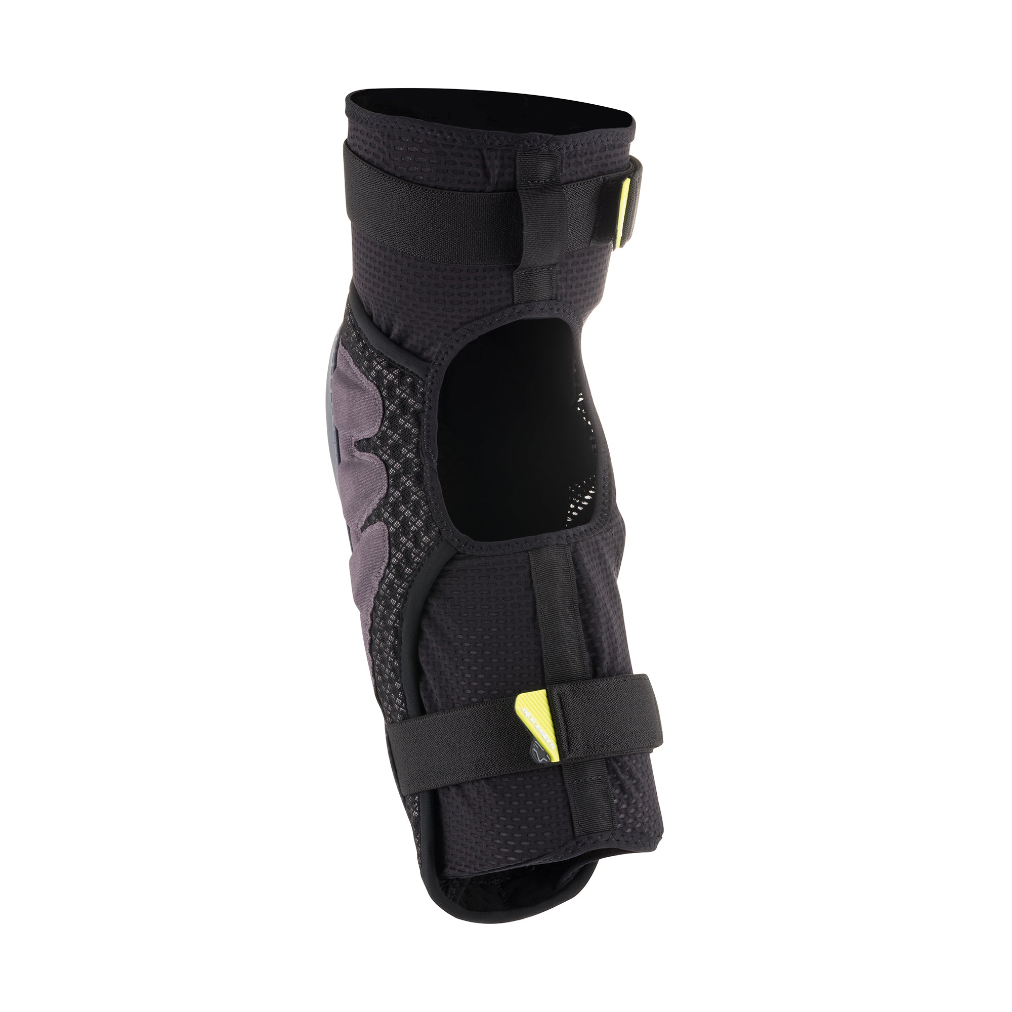 Alpinestars Sequence Knee Protector - Anthracite Yellow Fluo