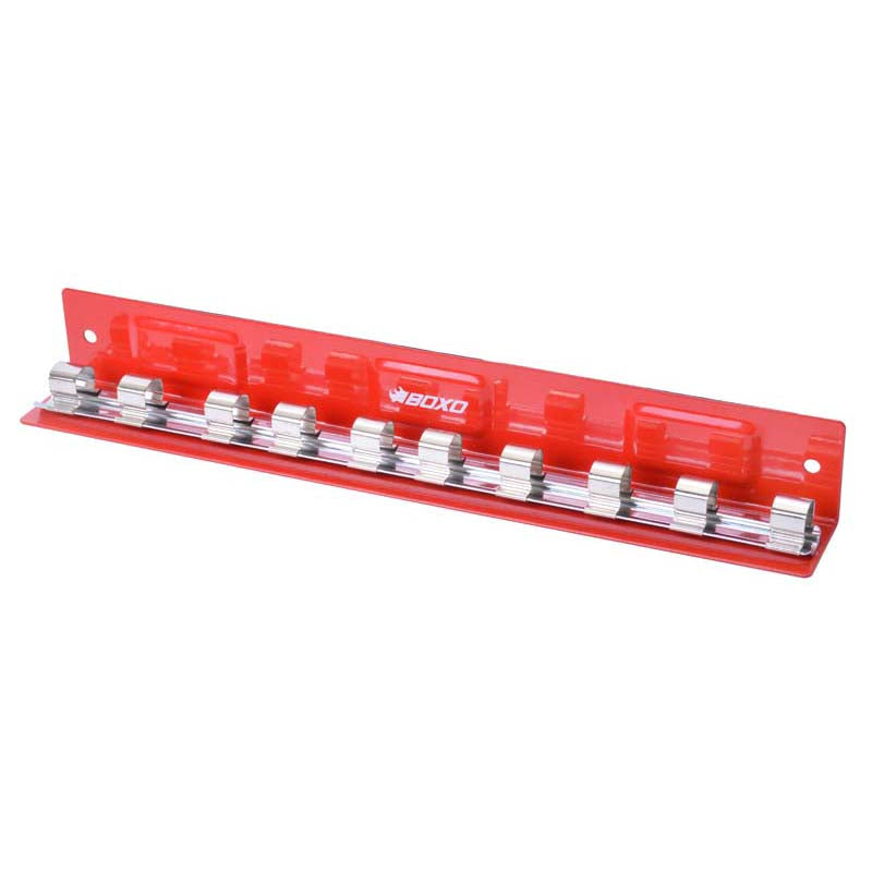 BOXO 10Pc 1/2" Magnetic  L-Type Socket Tray - Green or Red