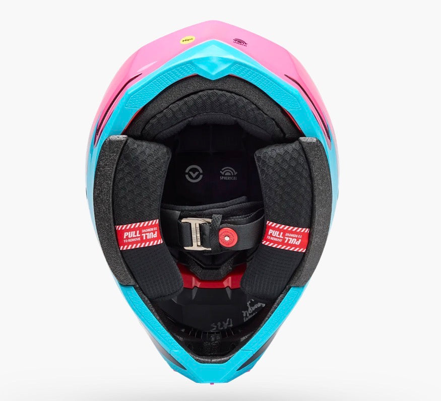 Moto-10 Spherical Fluid Green/Pink