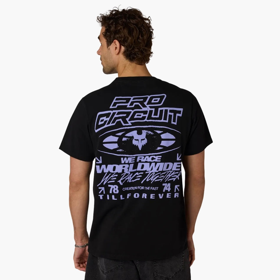PRO CIRCUIT MID-WEIGHT SS TEE - BLK